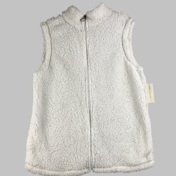 brooks vest white